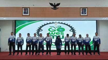 Ketua PDM Surabaya Kukuhkan GowesMU, Abdillah Rosidin Pimpin Periode 2026–2030