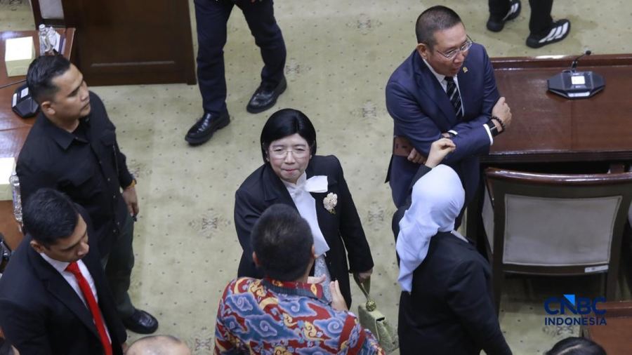 Sat-set! Baru Direstui Jadi Gubernur BI, Destry Unjuk Gigi di DPR