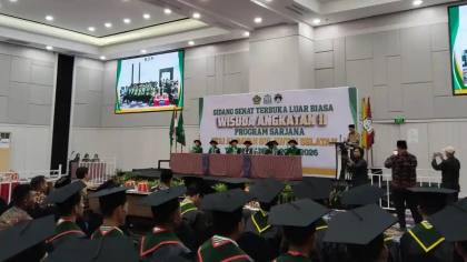 Wisuda STAI Al Bayan Makassar, Ketua DPP Hidayatullah Soroti Generasi Z Tak Nikmati Pekerjaannya