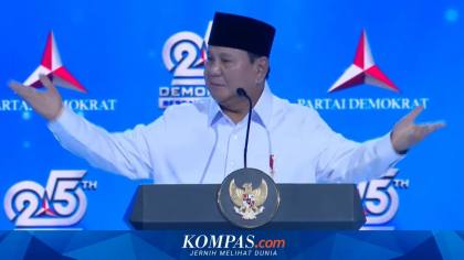 Prabowo Puji Demokrat: Tidak Bakar-bakar saat Tidak Berkuasa