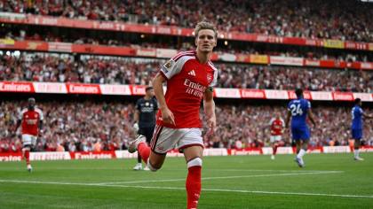 Hasil Liga Inggris: Diwarnai Gol 77 Detik, Arsenal Tekuk Chelsea 2-1