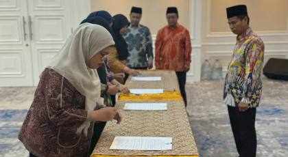 Kemenag Lantik 128 Pejabat Fungsional, dari Kepala KUA hingga Dosen PTKN