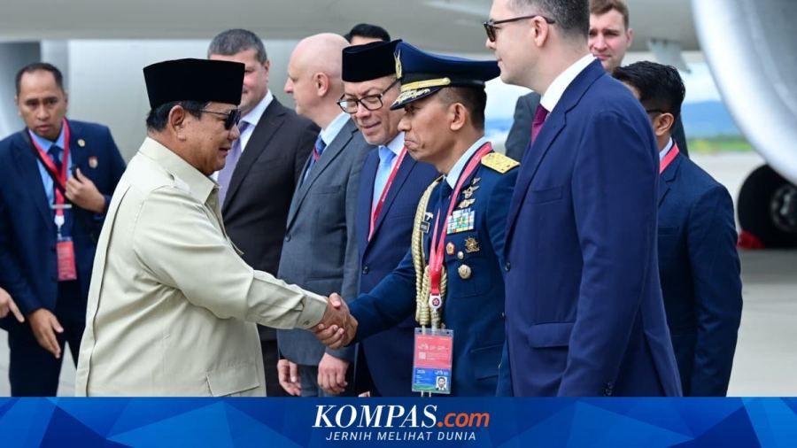 Prabowo Tiba di Rusia, Bakal Jadi Tamu Kehormatan Utama EEF ke-11