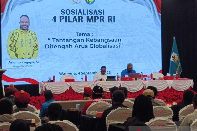 Arianto Kogoya bekali pemuda Papua Pegunungan nilai kebangsaan