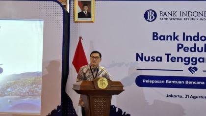 Kiriman 32,5 Ton Bantuan BI, Menyambung Harapan Korban Gempa NTT