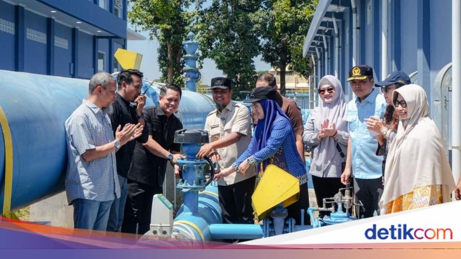 Gubernur Sulsel Resmikan SPAM Mamminasata, 20 Ribu Rumah Dapat Akses Air Minum