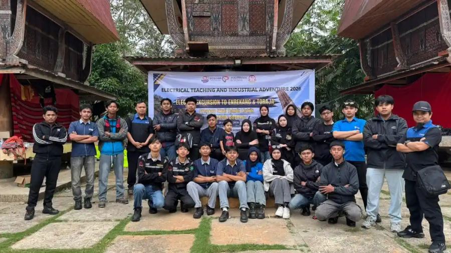 ELECTRA 2026 Teknik Listrik Poltekbos Padukan Kunjungan Industri, Wisata dan Penguatan Vokasi