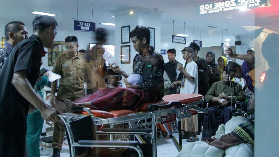 FOTO: Keracunan Massal 431 Santri Sidoarjo Usai Santap MBG