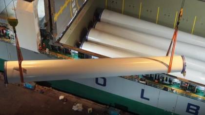 Pelabuhan Ciwandan Layani Ekspor Wind Mill Tower ke Pasar Global