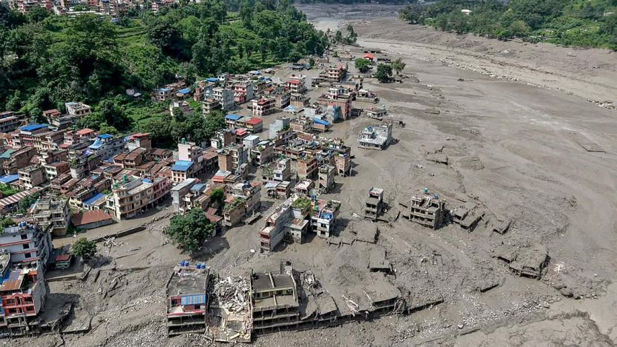 Update Banjir Bandang Nepal-Tibet: 350 Orang Tewas, 1.300 Hilang