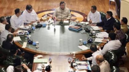 Presiden Prabowo Pimpin Ratas di Hambalang, Fokus Percepat Penyediaan Rumah Murah