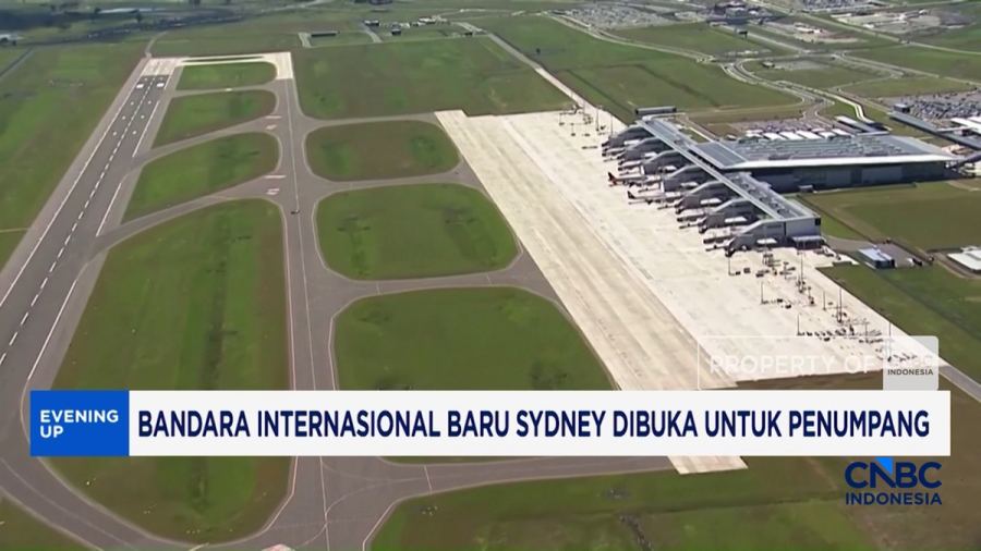Video: Bandara Internasional Baru Sydney Dibuka Untuk Penumpang