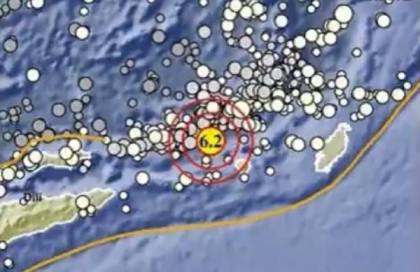 Breaking News: Gempa Terkini M6,2 Guncang Maluku Barat Daya Malam Ini