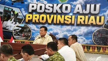 Prabowo Minta 3 Orang Pura-Pura Mancing Bakar Lahan Riau Dibawa ke Jakarta