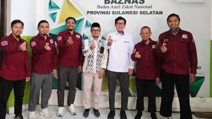 KPMI Sulsel dan BAZNAS Bahas Sinergi Pemberdayaan Ekonomi Umat