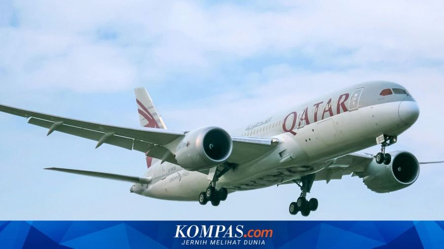 Erupsi Gunung Anak Krakatau, 4 Penerbangan Qatar Airways Terdampak
