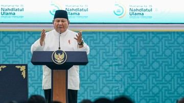 Prabowo Ucapkan Selamat Ultah ke-64 untuk Zulhas di Penutupan Muktamar NU