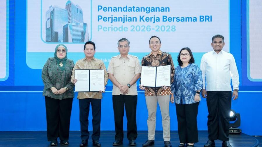BRI & Serikat Pekerja Teken PKB 2026-2028, Perkuat Hubungan Industrial