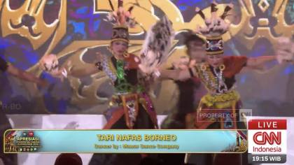 Tari Nafas Borneo dan Ghea Indrawari Buka Apresiasi Pemda Berprestasi