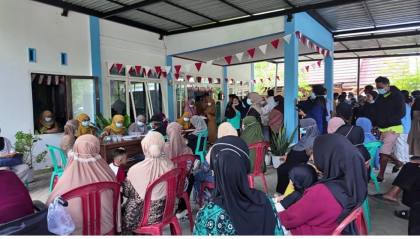 Integrasikan Penanganan TBC, Pemkot Kendari Rutin Turun Tracing, Cek Kesehatan Gratis di Alolama