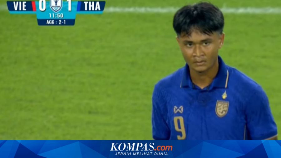 Hasil HT Vietnam Vs Thailand 0-1 (Agg 2-1): Gajah Perang Jaga Asa Juara Piala AFF 2026