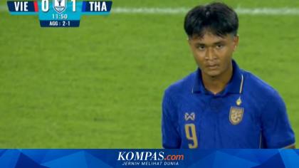 Hasil HT Vietnam Vs Thailand 0-1 (Agg 2-1): Gajah Perang Jaga Asa Juara Piala AFF 2026