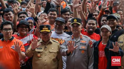 Polisi Sekat Tangerang, Bogor & Karawang Cegah Suporter Persib ke GBK