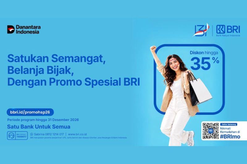 BRI hadirkan promo Sumpah Pemuda untuk kuliner hingga belanja di merchant favorit