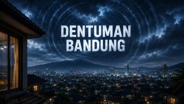 Dentuman hingga Gemuruh di Tengah Malam Bikin Geger Warga Bandung