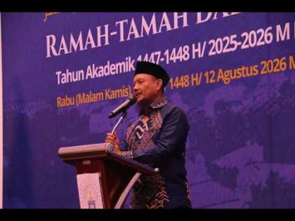 Rektor IAI STIBA: Setelah Lulus, Pikirkan Apa yang Bisa Diberikan untuk Orang Lain