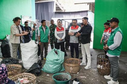 Pertamina bangun ekosistem pengelolaan sampah di Guwosari Bantul