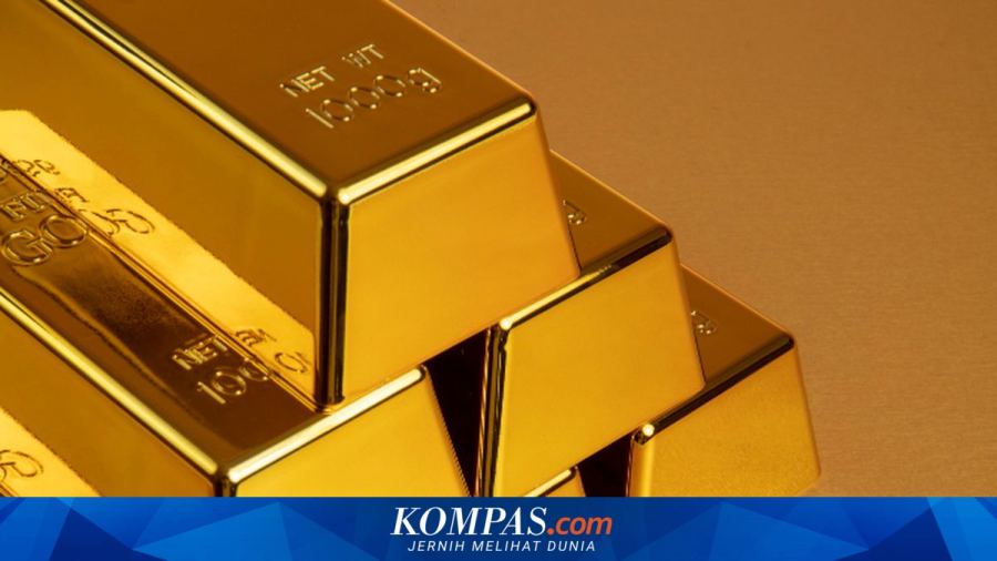 Harga Emas Dunia Stabil Setelah Anjlok 3 Persen, Pasar Tunggu Data Ekonomi AS