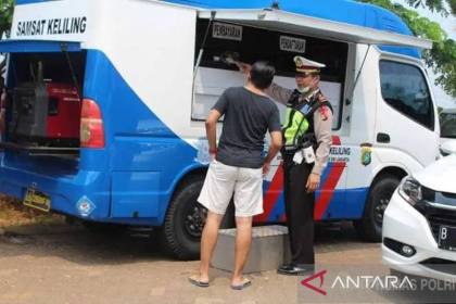Samsat Keliling hanya buka di delapan wilayah Detabek pada Jumat