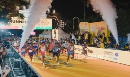 14.100 Pelari Ikut Maybank Marathon dengan Total Hadiah Rp 3 Miliar