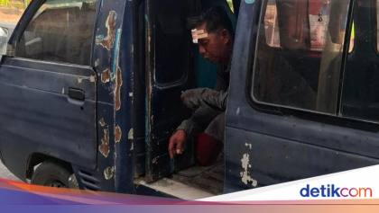 Pria Diduga Mabuk Hajar Sopir Pete-pete di Polman Pakai Kunci Roda