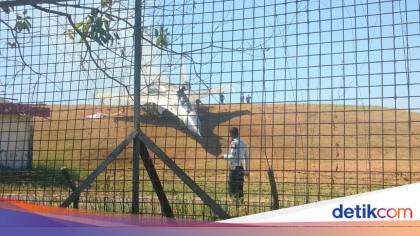 Pesawat Tempur Sukhoi TNI AU Tergelincir di Landasan Pacu 13 Bandara Sultan Hasanuddin