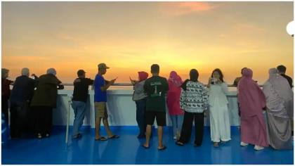 24 Jam di Laut, Perjuangan Ratusan Kader NU Sulsel Menuju Muktamar ke-35