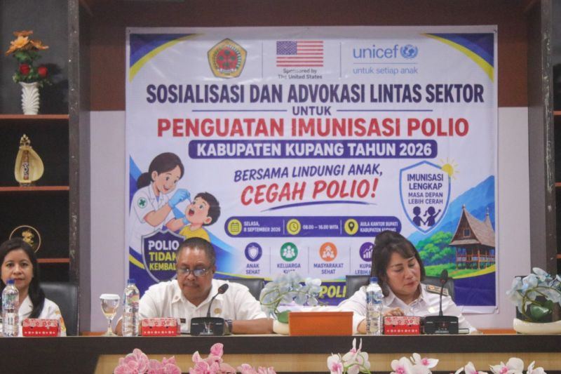 Pemkab Kupang percepat imunisasi polio untuk lindungi anak