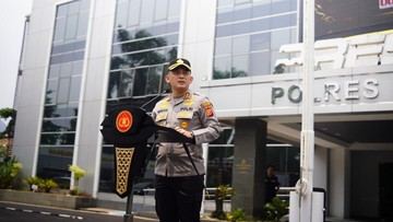 Kapolres Bogor Pimpin Apel Antisipasi Gesekan Suporter Persija Vs Persib