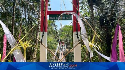 TNI AD Ungkap Penyebab Jembatan Gantung di Pangandaran Ambruk Usai Diresmikan