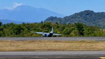 Dua Hari Beruntun, Pesawat TNI Tergelincir di Bandara Sultan Hasanuddin