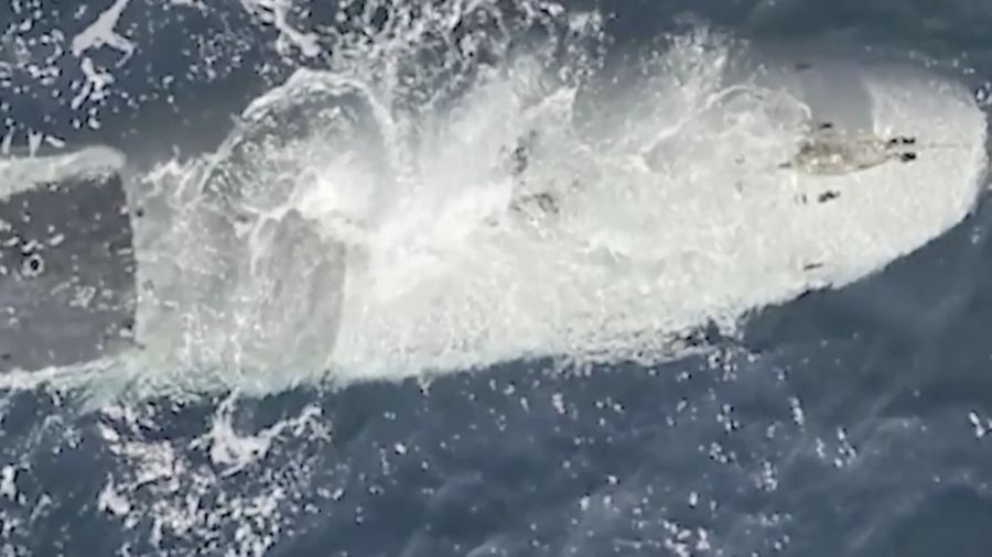Penampakan Drone Bawah Laut AS yang disita Iran di Selat Hormuz