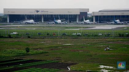 7 Bandara Ditutup Efek Abu Gunung Anak Krakatau, Ada Soetta dan Halim