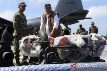 Kaltim terima 39 unit pompa air dari pusat untuk tangani karhutla