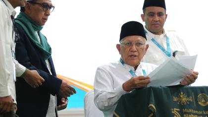 FOTO: Gus Kikin Resmi Terpilih Jadi Ketua Umum PBNU 2026-2031