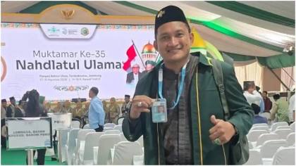 Ketua PCNU Sidrap Titip Pesan ke Gus Kikin, Berharap NU Jadi Rumah yang Mempersatukan