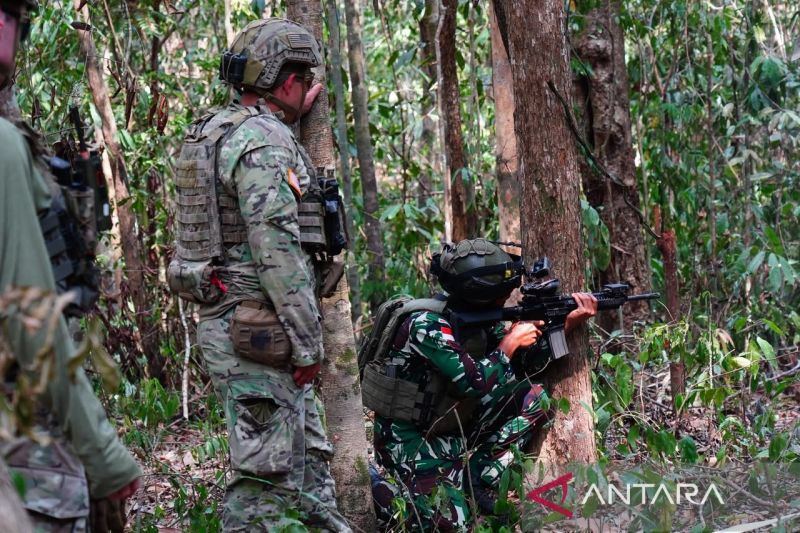 TNI dan US Army asah kemampuan tempur di hutan lewat SGS