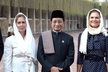Putri Mahkota Swedia kagumi Terowongan Silaturahmi Istiqlal-Katedral