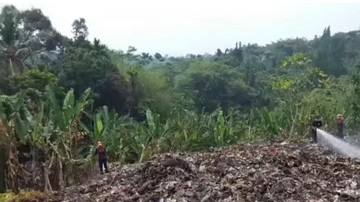 Usai 2 Hari, Kebakaran TPA Bojong Canar Pandeglang Akhirnya Padam