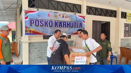 BNI Salurkan Bantuan Masyarakat Terdampak Karhutla di Kalimantan Tengah